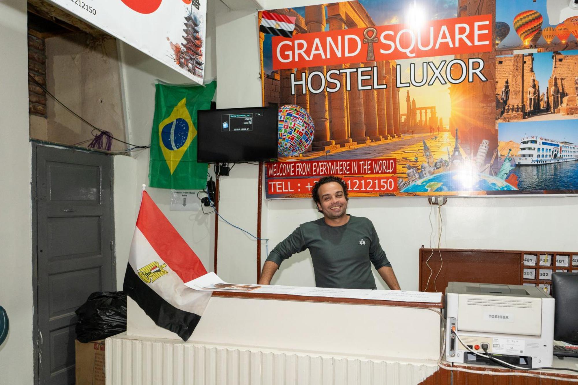 Grand Square Hostel Луксор Экстерьер фото