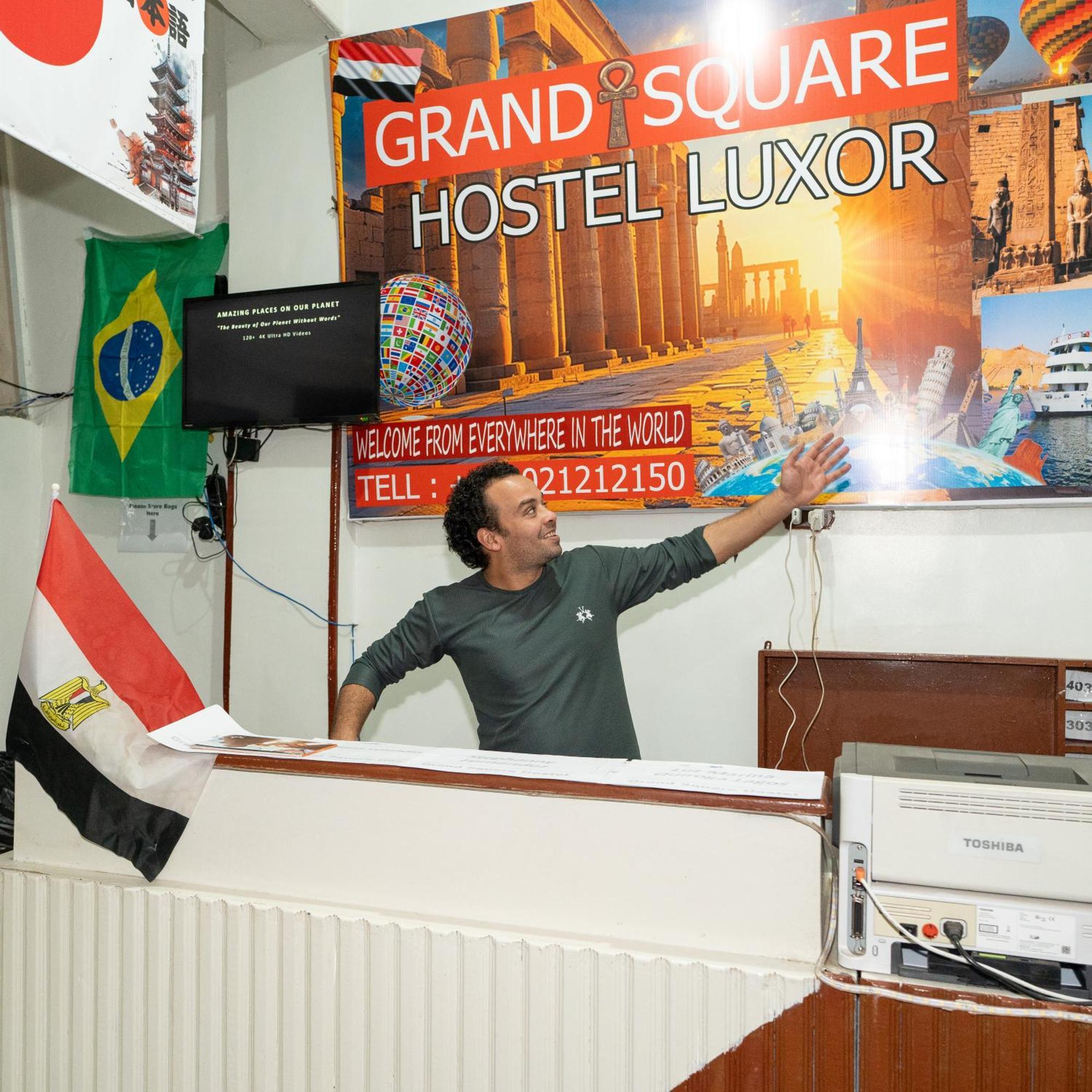 Grand Square Hostel Луксор Экстерьер фото
