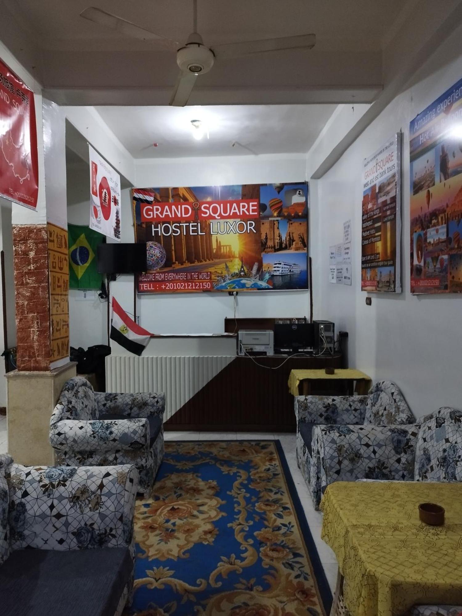 Grand Square Hostel Луксор Экстерьер фото